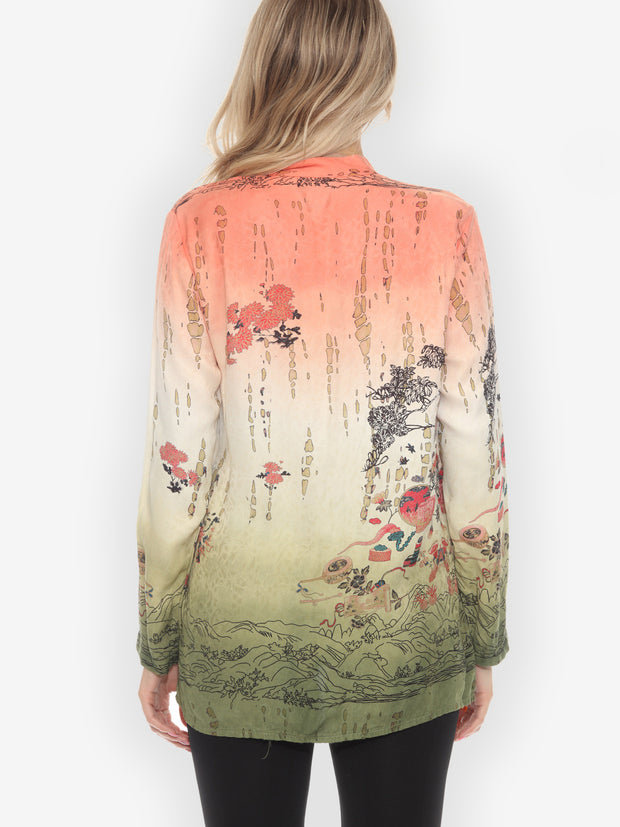 Kimono Art Ombre Tunic - M