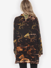 Vintage Japanese Fans Tunic - 3X