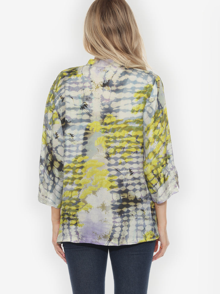 Waterfall Jungle Crane Tunic - XL