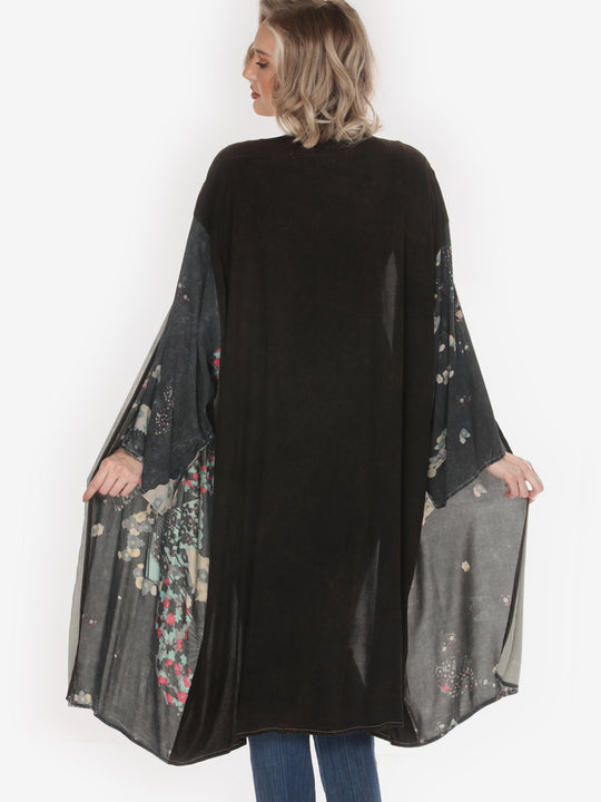 One of a Kind Silk Kimono Jacket -4X