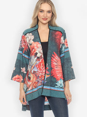 Crane with Flower Dynasty Jacket- M; 1X