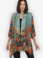 Flowers Land Kimono Jacket