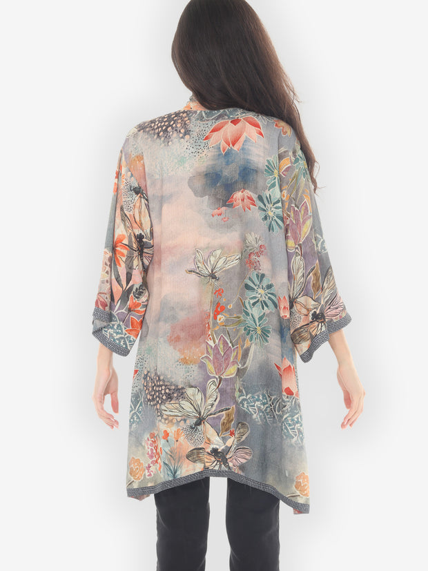 Japanese Modern Dragonfly Kimono Jacket