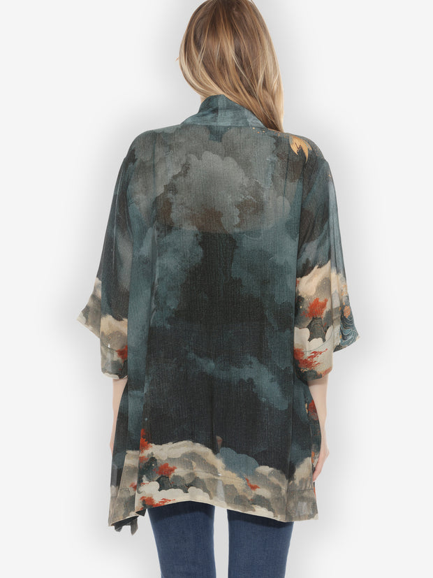 Nobel Koi Fish Kimono Jacket