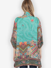 Royal Embroidery Silk Kimono