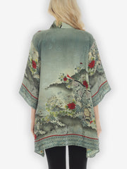 Reversible Silk Kimono Jacket