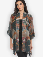 Tapestry Wisteria Kimono Jacket