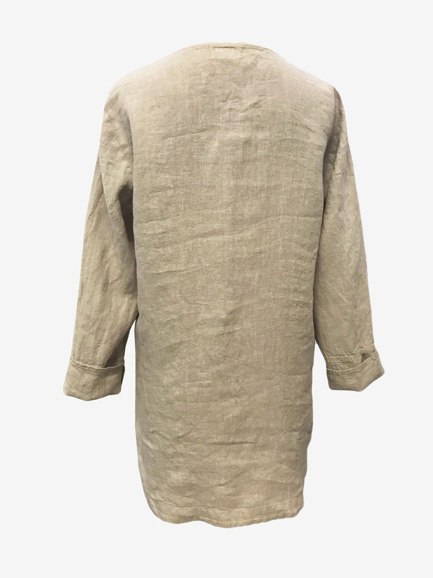 Natural 100% Linen Shirt