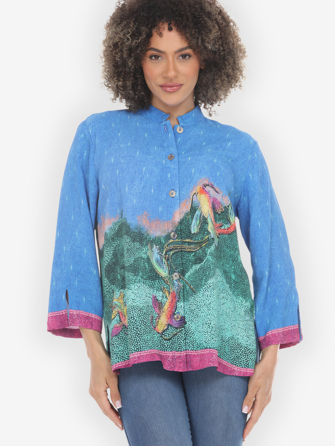 Dreaming Water Koi Blouse