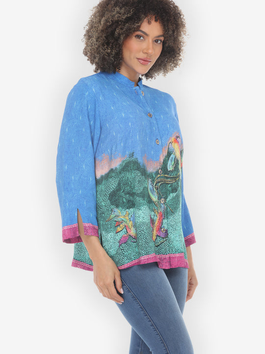 Dreaming Water Koi Blouse