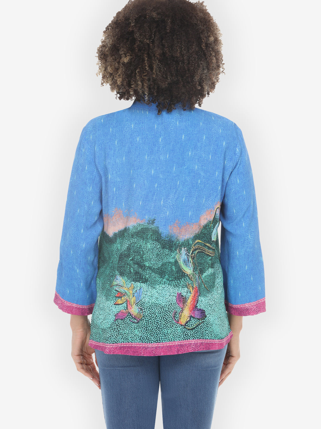 Dreaming Water Koi Blouse