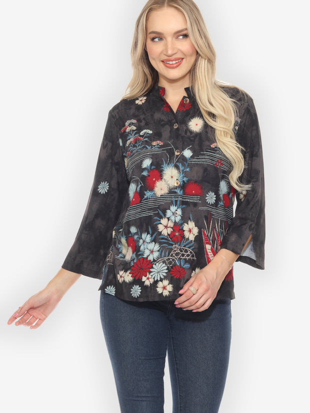 Earth Flower Fantasy Blouse