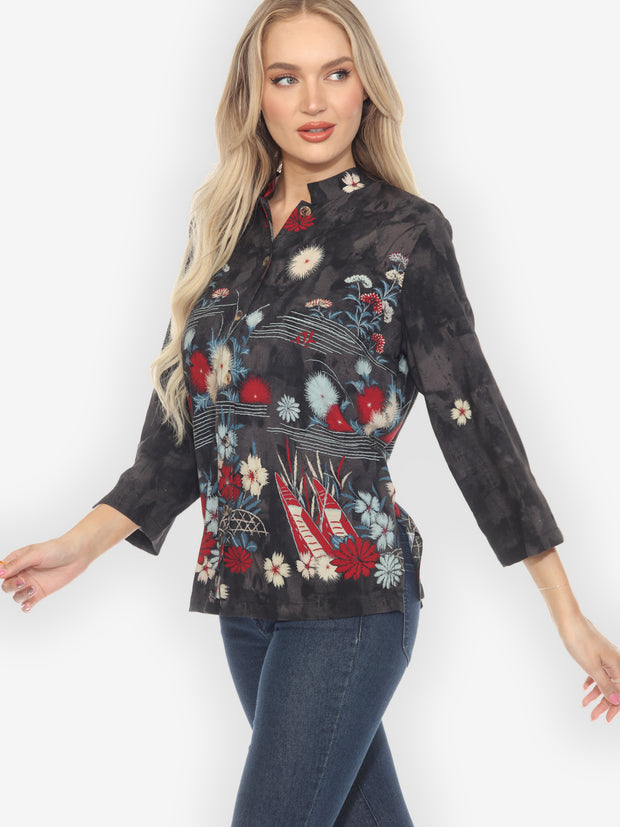 Earth Flower Fantasy Blouse