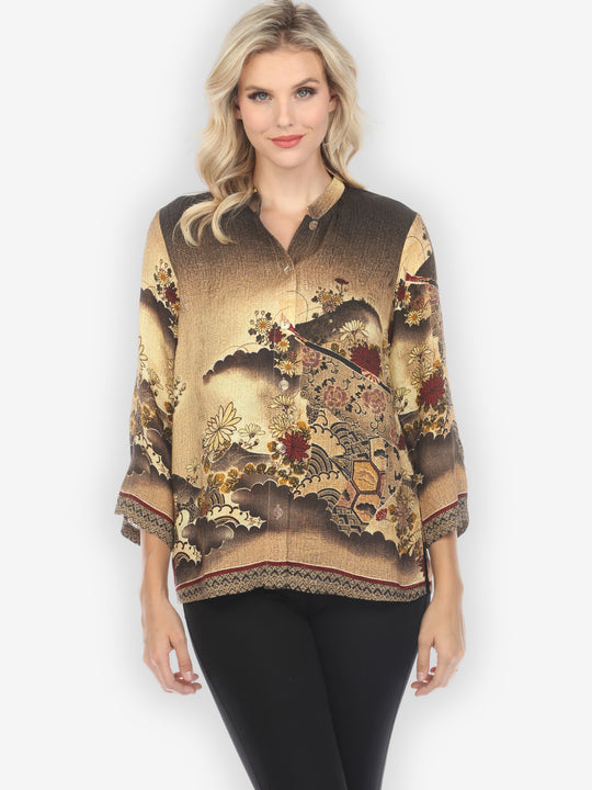 Magic Organic Beauty Silk Blouse