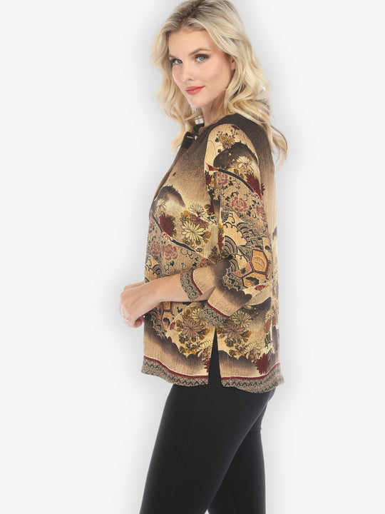 Magic Organic Beauty Silk Blouse