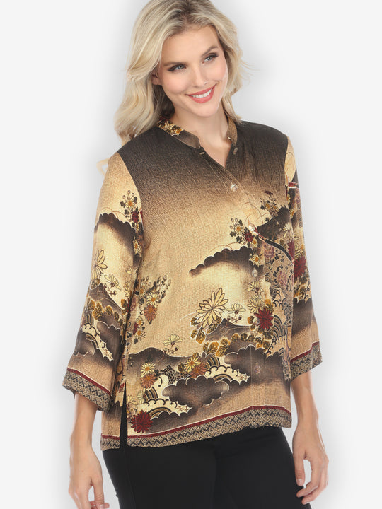 Magic Organic Beauty Silk Blouse