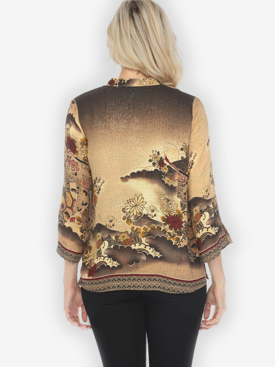 Magic Organic Beauty Silk Blouse