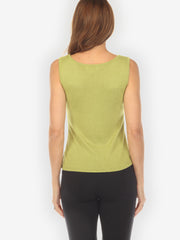 Cashmere Soybean Light Green Tank Top