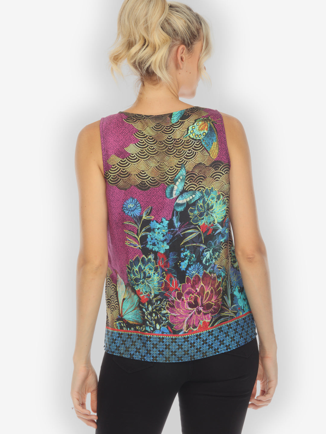 Magical Butterfly Tencel Tank Top