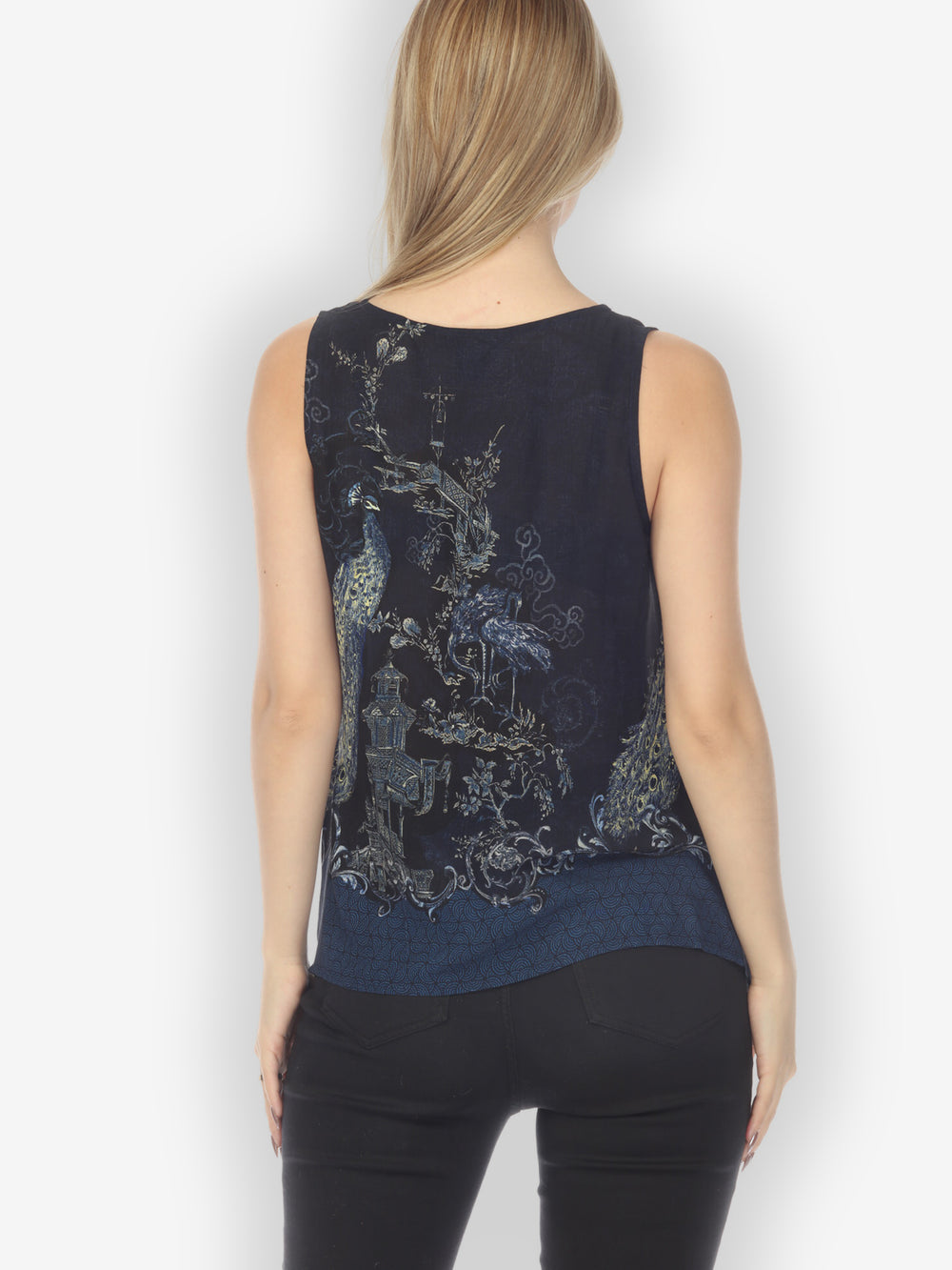 Chinoiserie Japan Tank Top