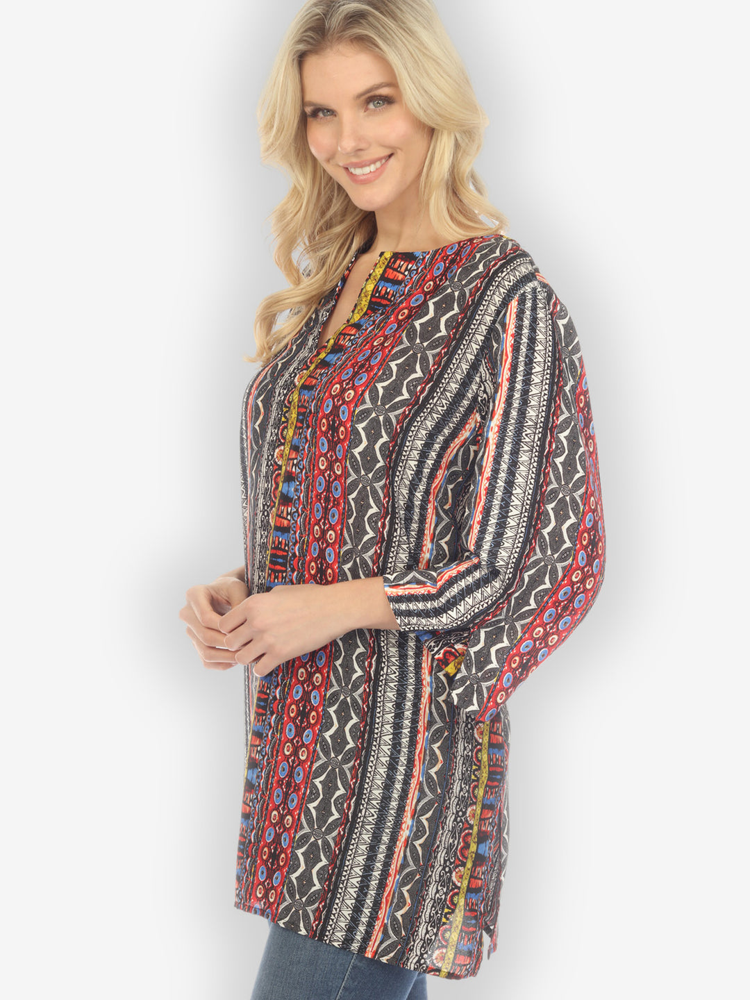 African Carnival Citron Style Pullover Top