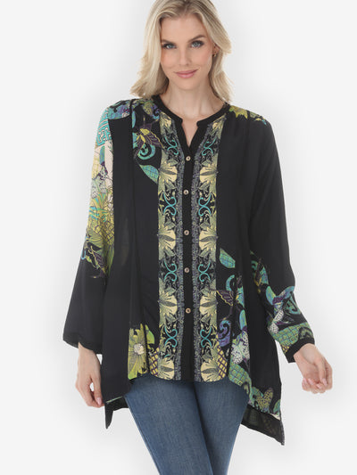 Sublime with Butterflies Flowy A-line tunic - S ; M