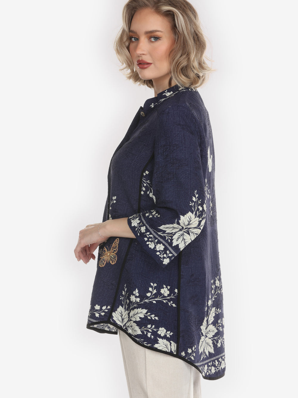 Euphoria Indigo Tummy Tuck Shirt