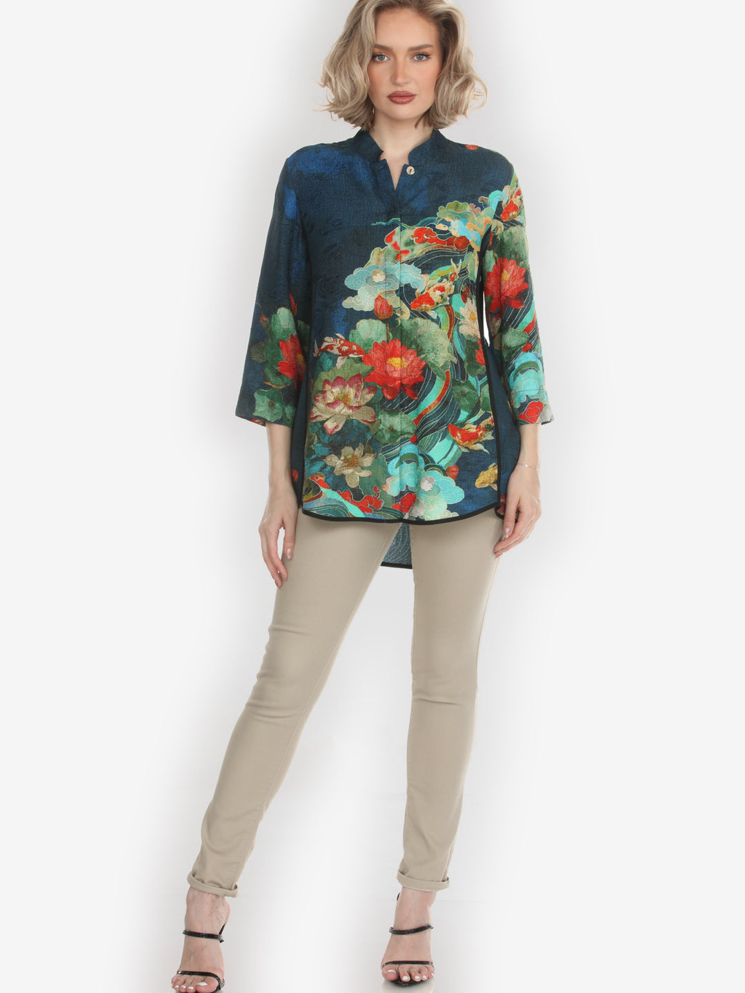 Lotus in Paradise Tummy Tuck Shirt