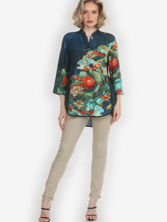 Lotus in Paradise Tummy Tuck Shirt