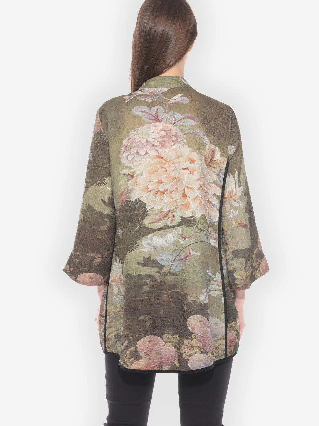 Mums in Woodland Silk Tummy Tuck Shirt