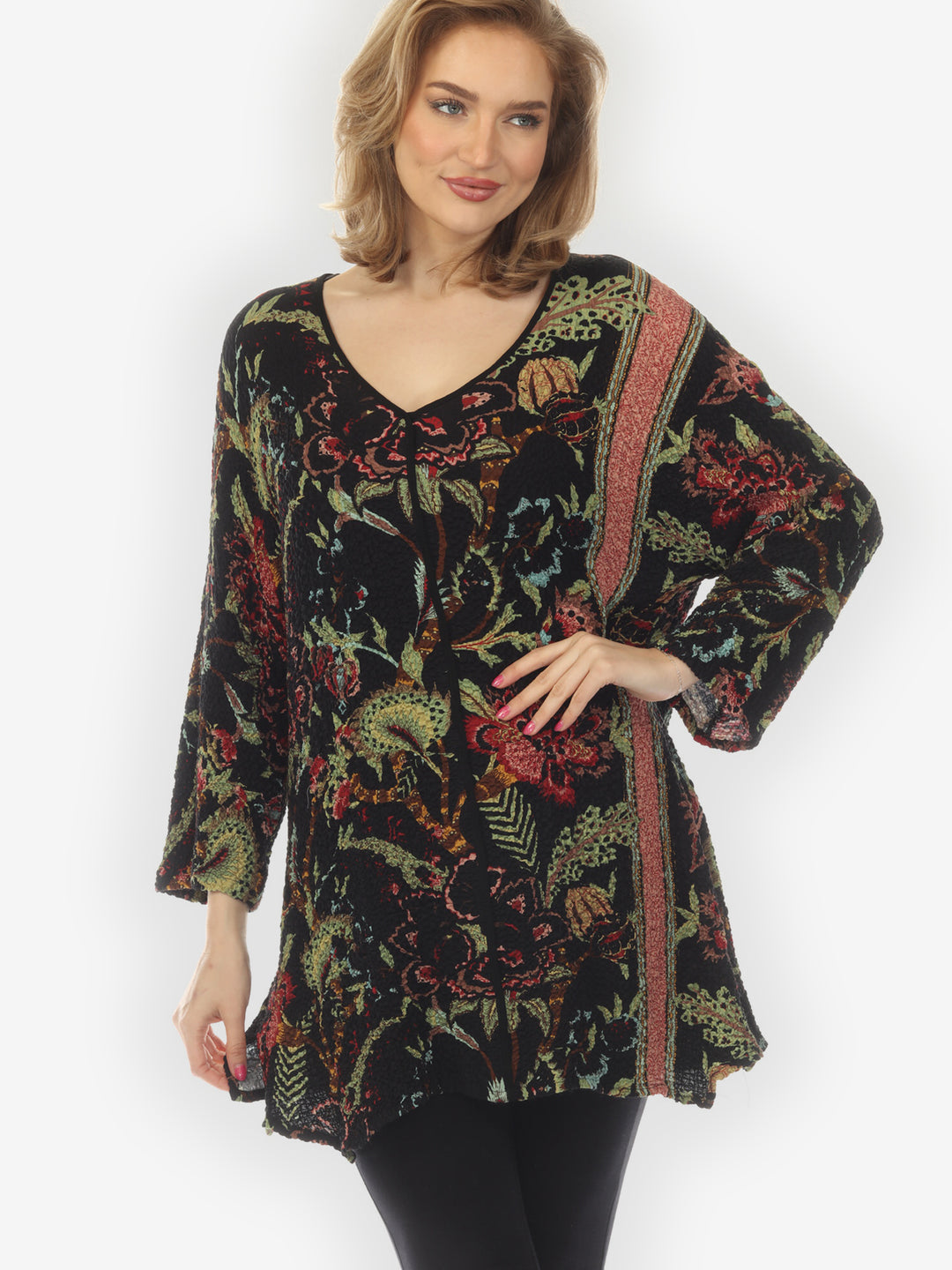 Border Botanical Garden Pullover Tunic - M