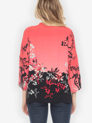 Bird Blossom Pink Tunic - M
