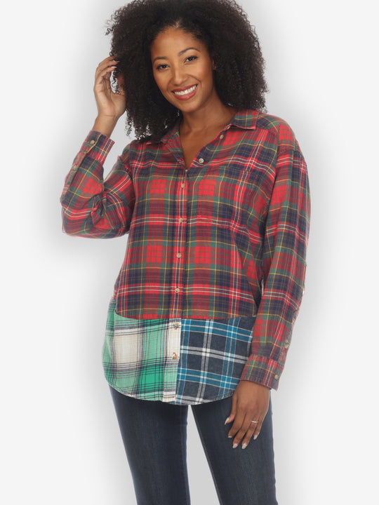 Flannel Patch Shirt