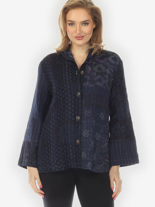Assorted Mixed Khantha Hand Dyed Jacket