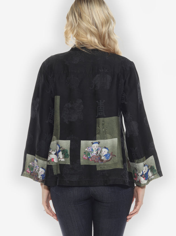 Precious Ornamental Fortune Silk Jacket