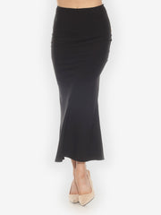 Reversible Viscose Blend Skirt