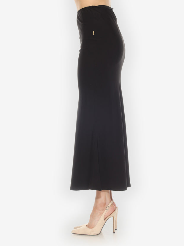 Reversible Viscose Blend Skirt