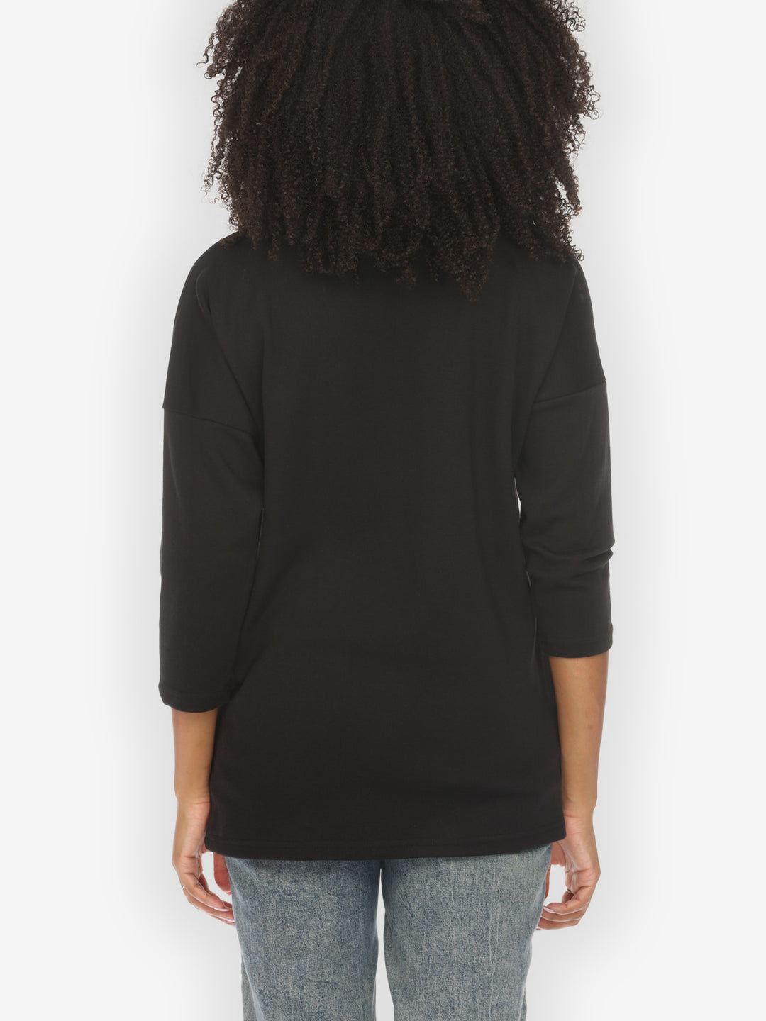 Flamingo Flower Print Pullover
