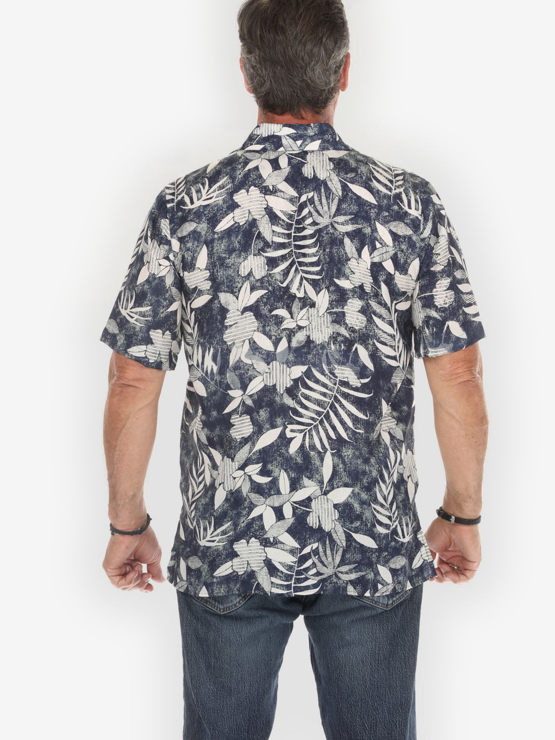 Botanical Tropical Leaves Men’s Shirt