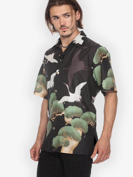 Crane Over Forest Men&