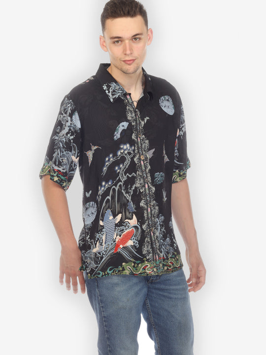 Koi Dragon Bamboo Men&