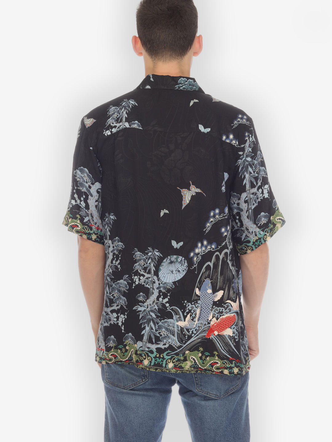 Koi Dragon Bamboo Men&