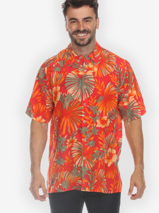 Sunshine Hibiscus Red Men&