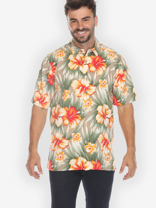 Tropical Hibiscus Garden Men&