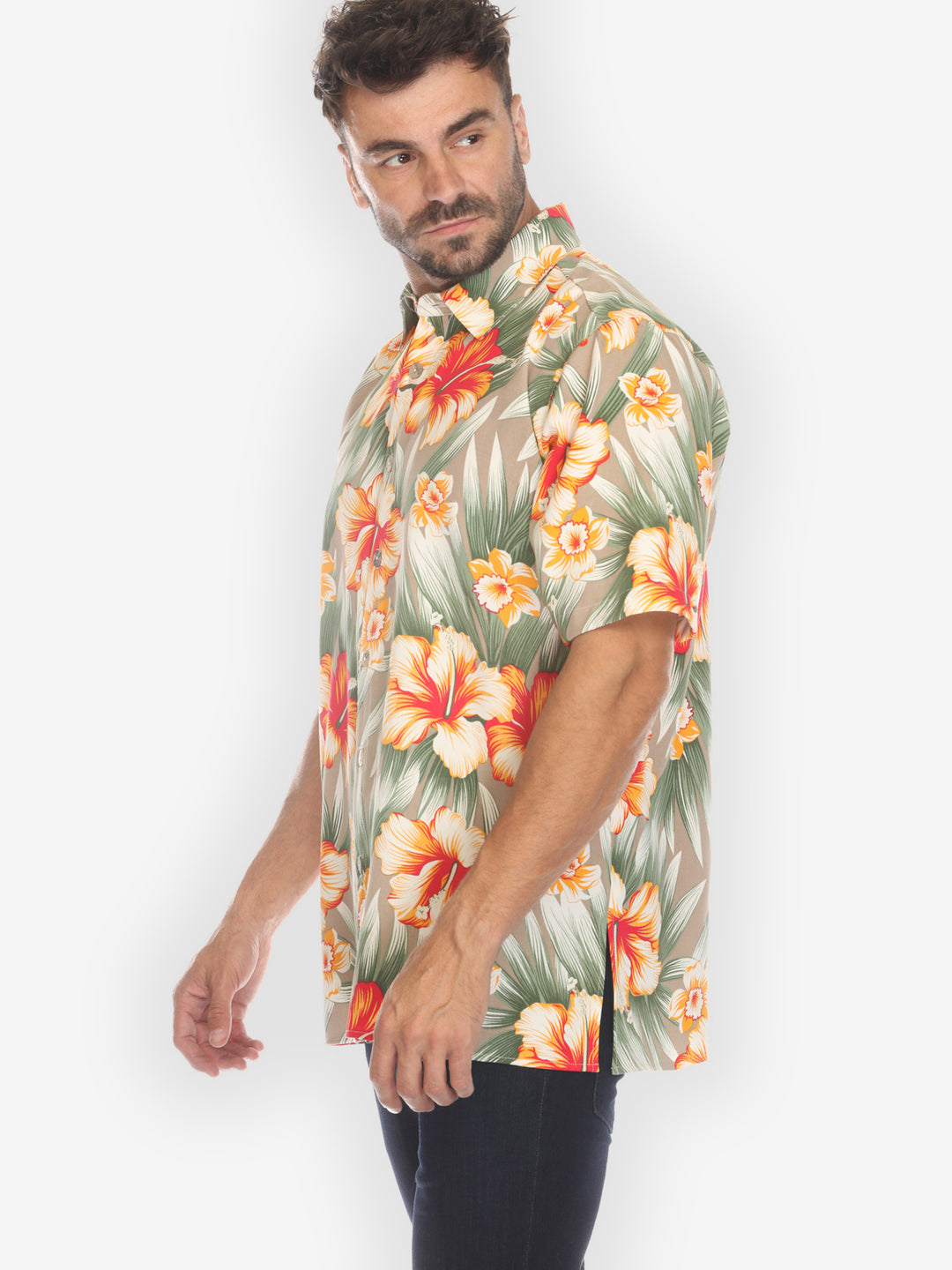 Tropical Hibiscus Garden Men&