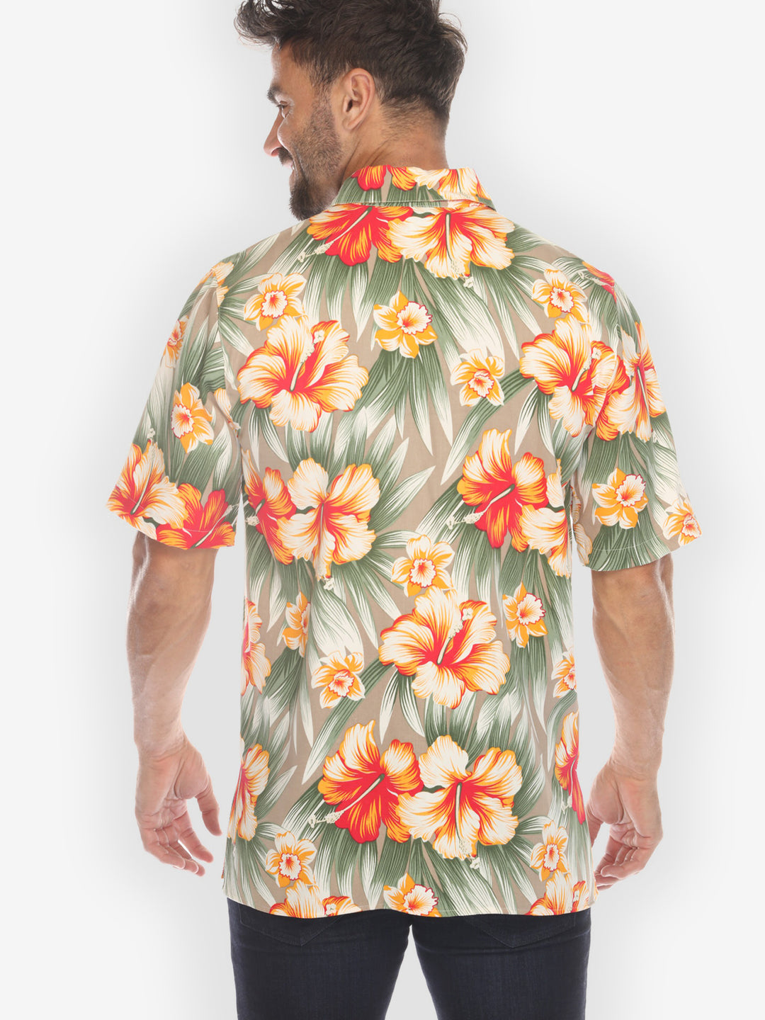 Tropical Hibiscus Garden Men&