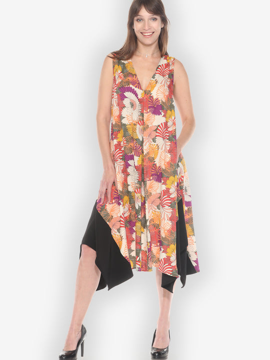 Wild Flowers Delight Tank Dress - S