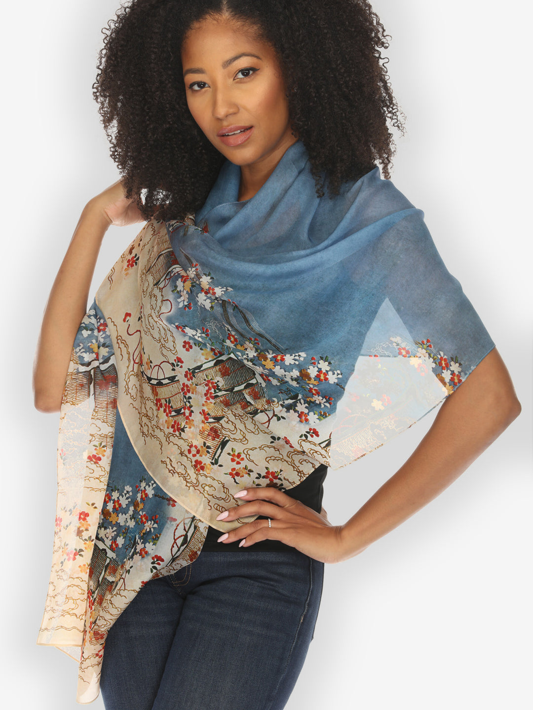Coordinating Printed Scarves - a finishing touch to every