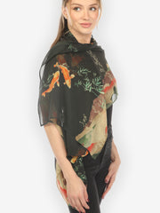 Engineered Koi Design Silk