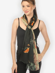 Engineered Koi Design Silk